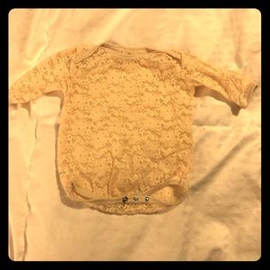 One Pieces - Lace newborn onesie One Pieces - Lace newborn onesie